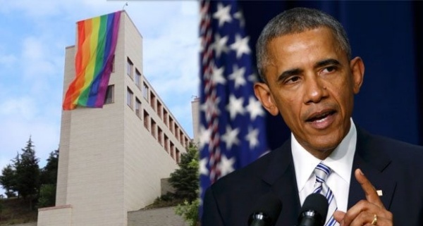 Haber | ABD stanbul Bakonsolosluu`na LGBT bayra asld