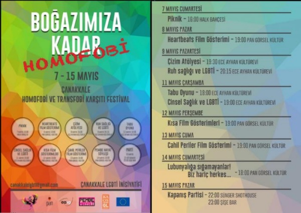 Haber | anakkalede Homofobi ve Transfobi Kart Festival