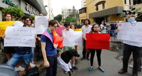 Haber | 4 Yl Aradan Sonra Lbnanda LGBT Protestosu